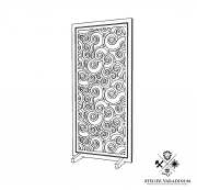 Traditional decorative panel PD130 S